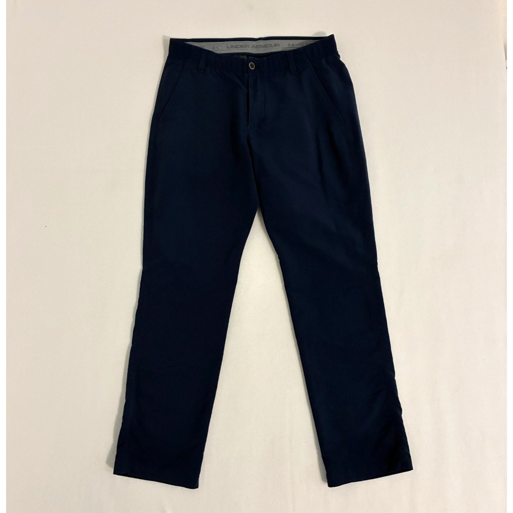 Under Armour Golf Pants Mens Size 34x30 Performance Elastic Waist Preppy Active